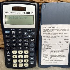 Texas Instrument TI-30X IIS Scientific Calculator. Test Prep Ready